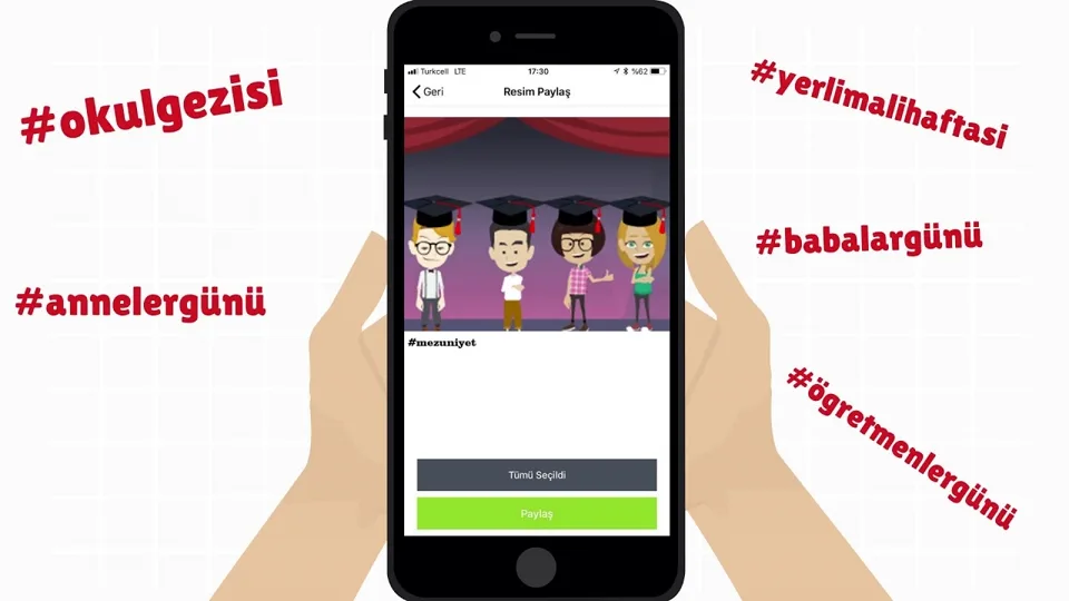 Okuldan medya paylaşımı tanıtım videosunun kapak görüntüsü